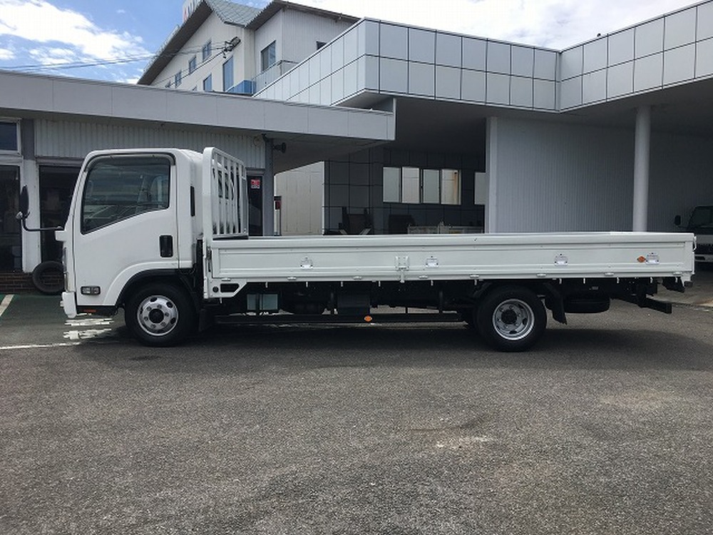 ◆ いすゞ 07 エルフ H19.1～ 標準 NMR82 NMR85 NMS85 NLS85 NLR82 NLR85 フロント バンパー スポイラー メッキ フォグ ランプ 付 エアダム フロントパネル 07エルフ ハイキャブ 標準車 H19.1～R5.2｜公式